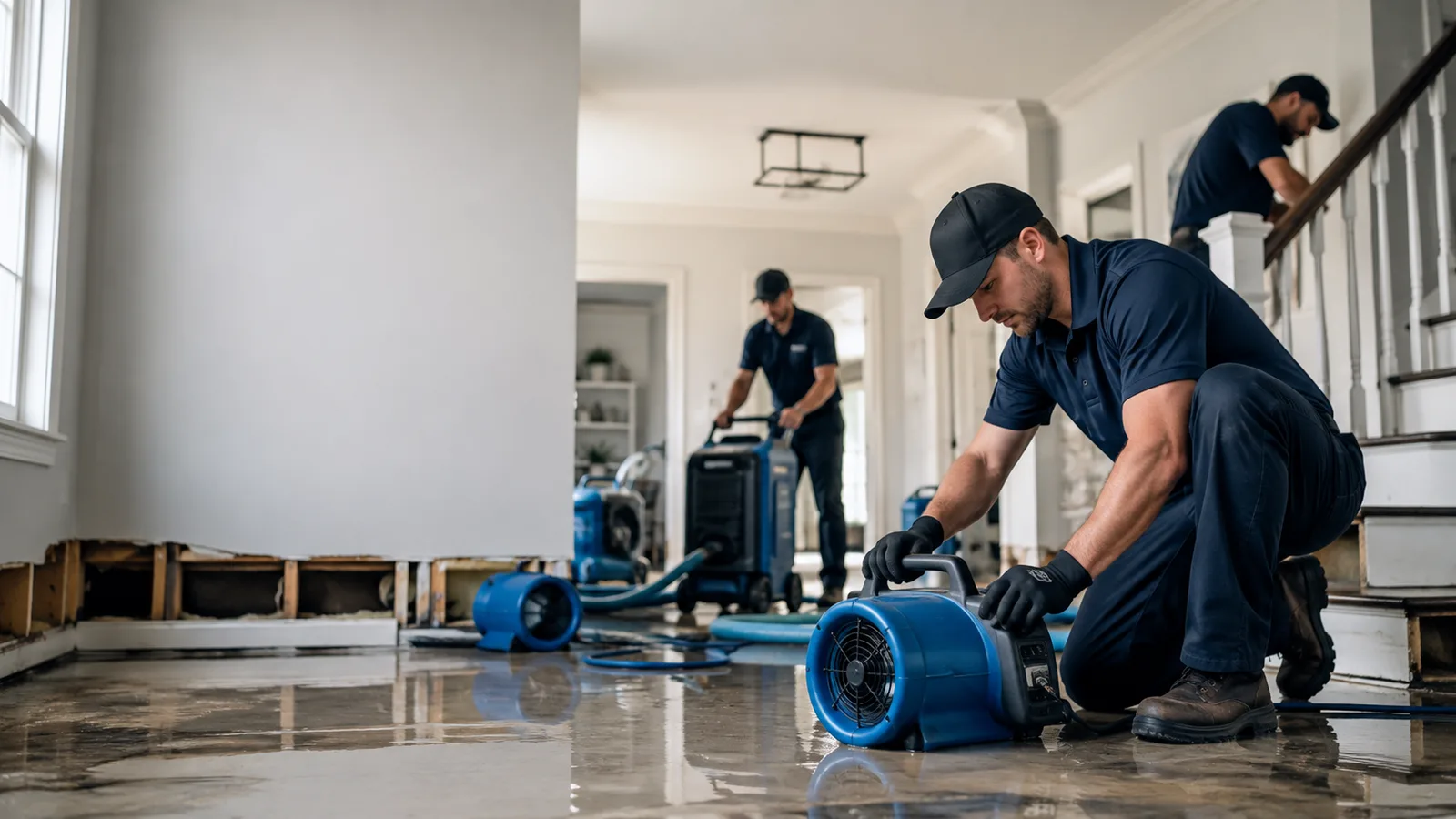 Water Damage Restoration in Jamestown, LA near me